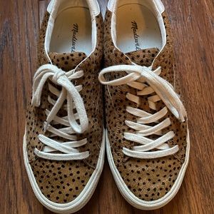Madewell Calf Hair Sneakers Size 7